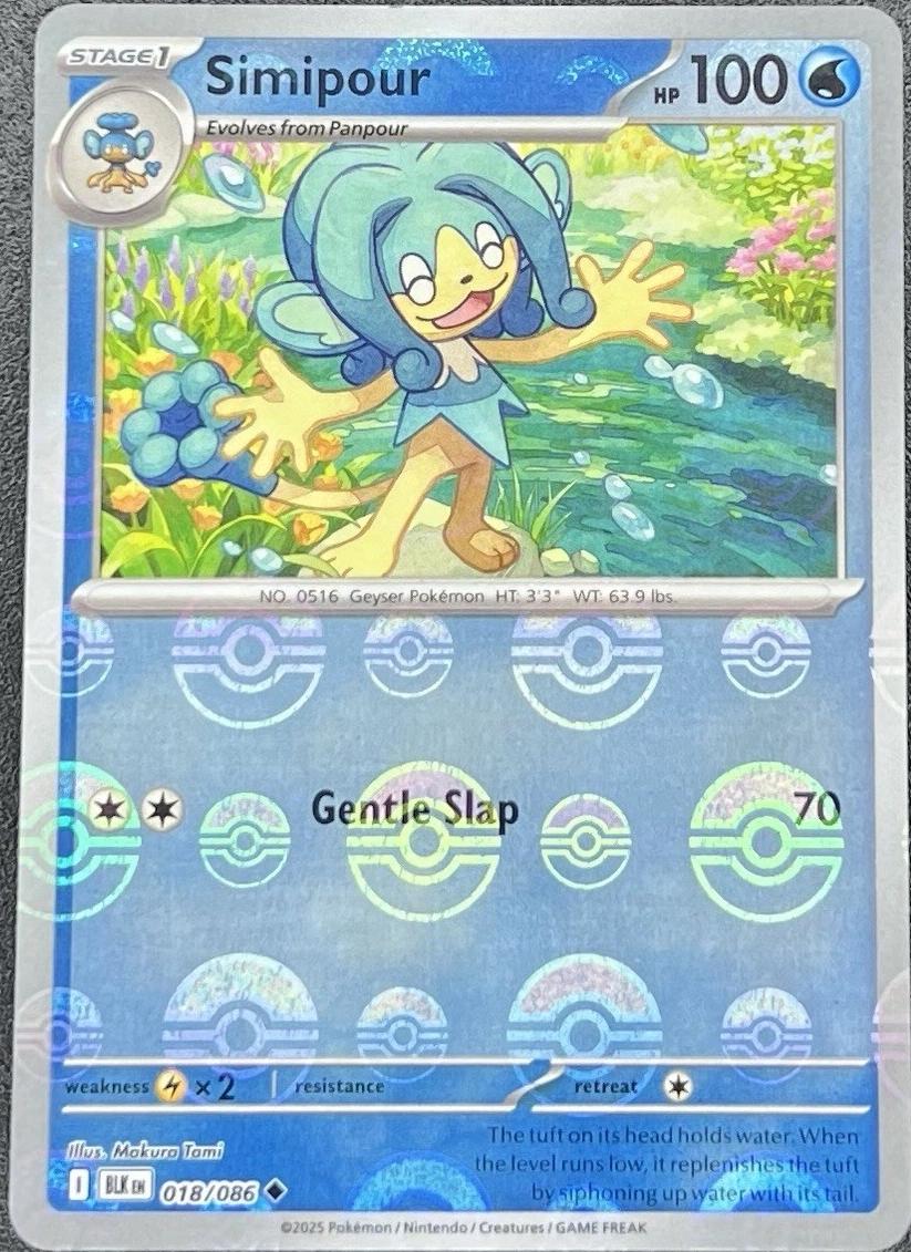Simipour [Poke Ball]