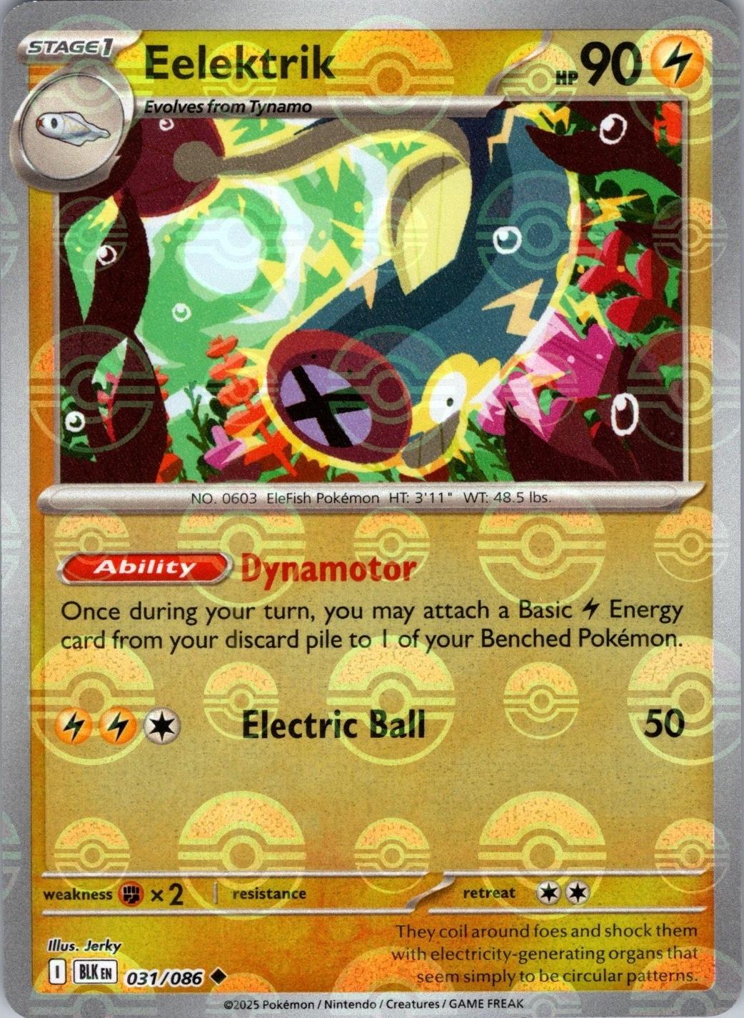 Eelektrik [Poke Ball]