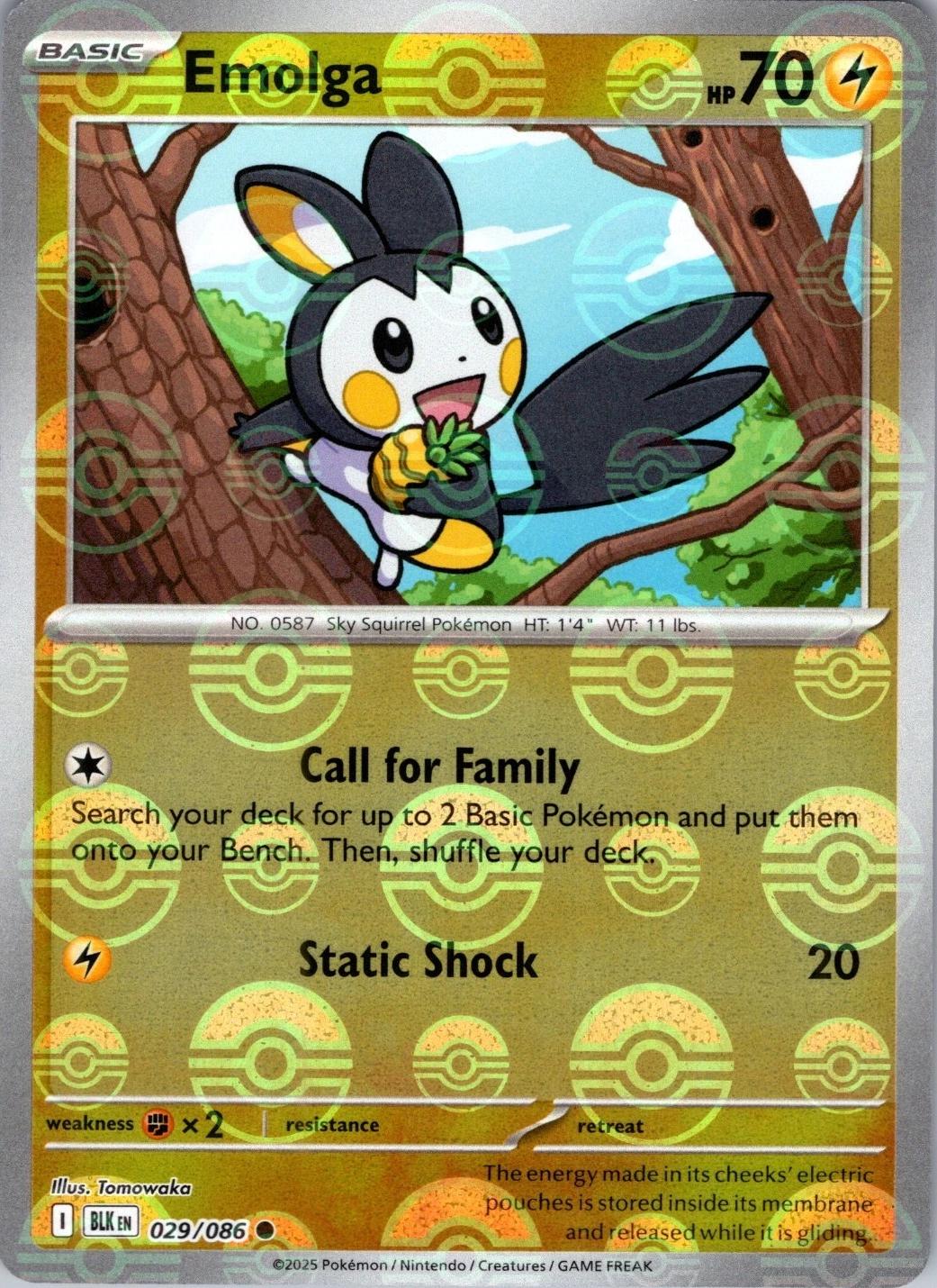 Emolga [Poke Ball]