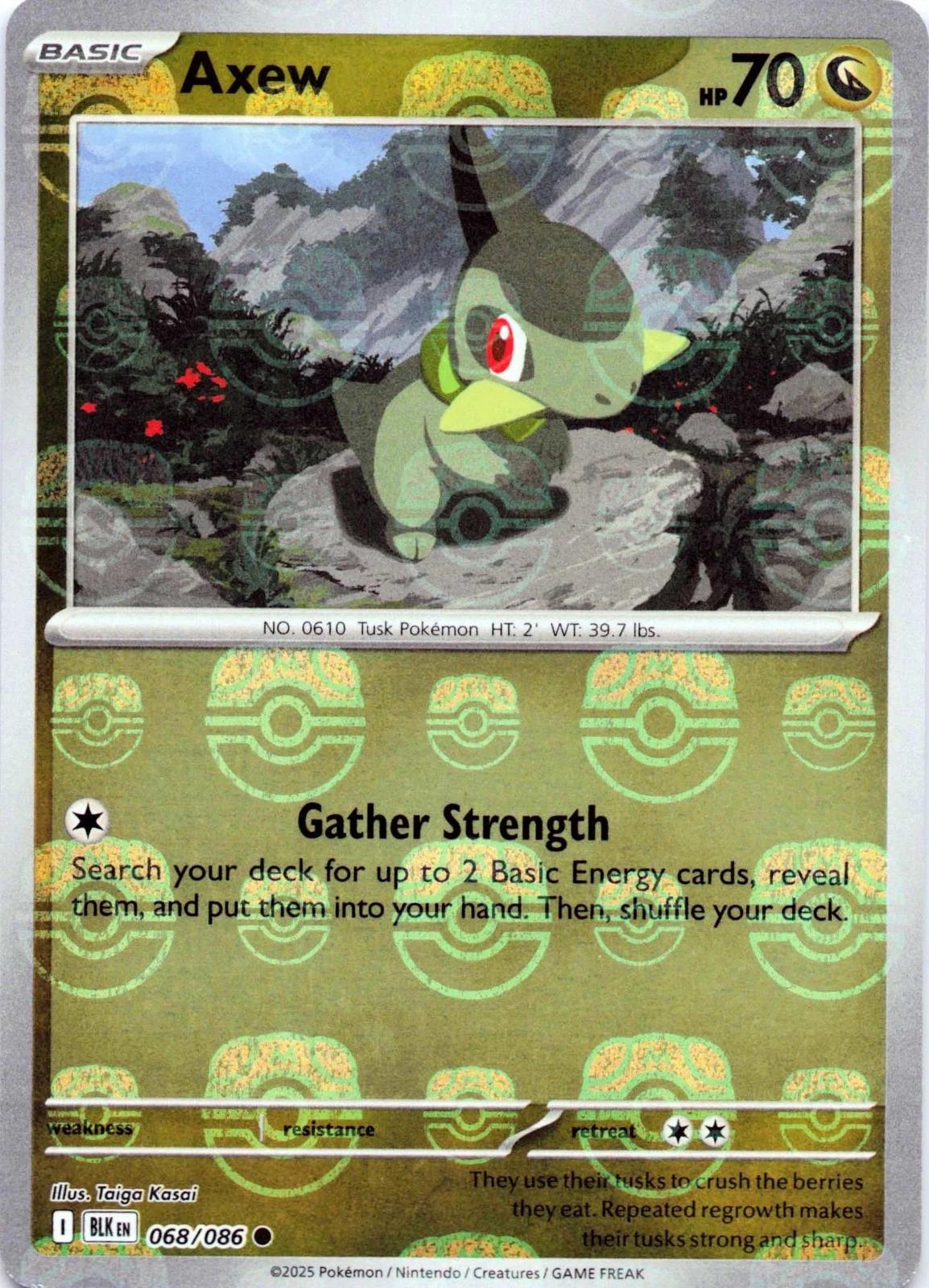Axew [Master Ball]