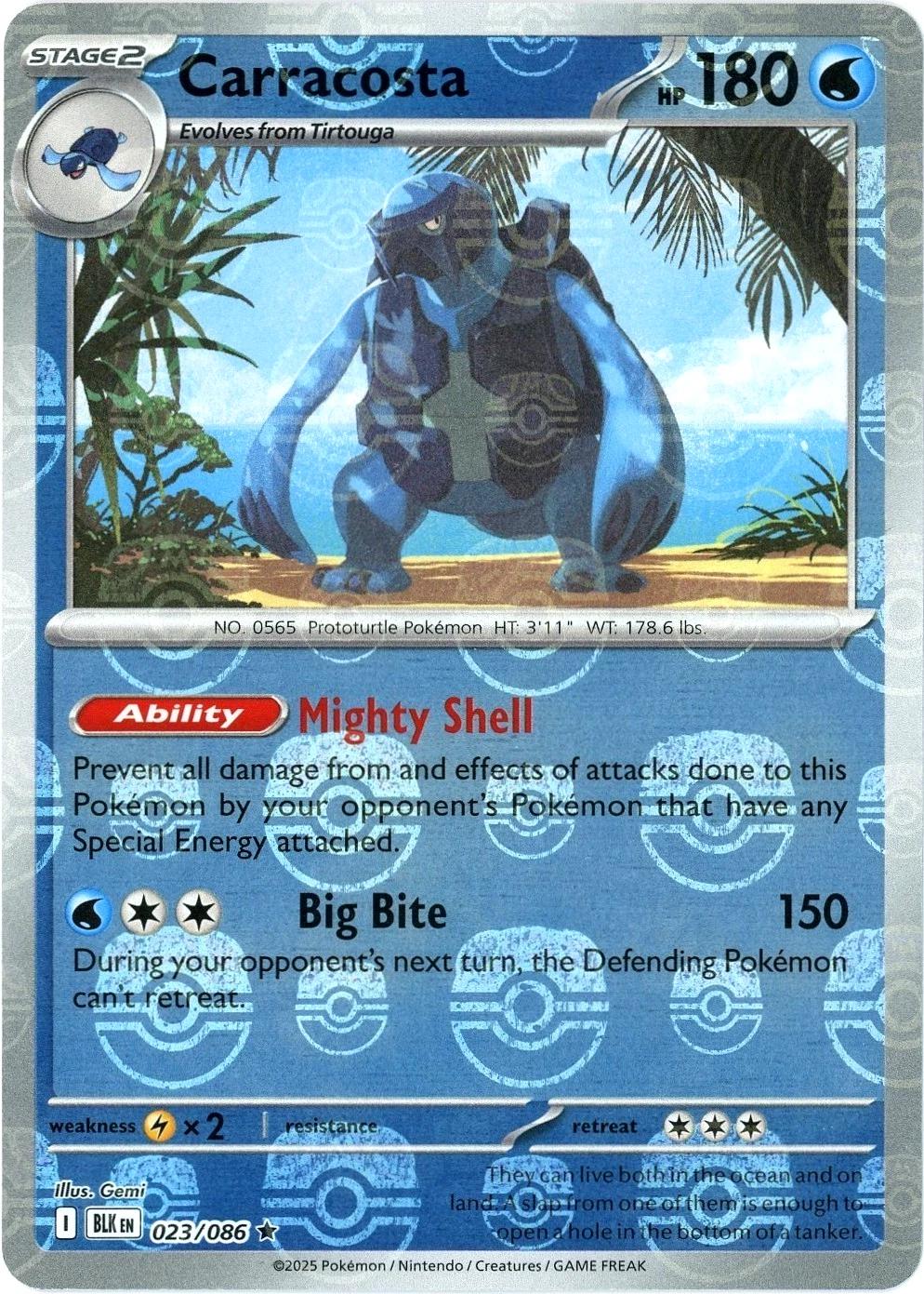 Carracosta [Master Ball]