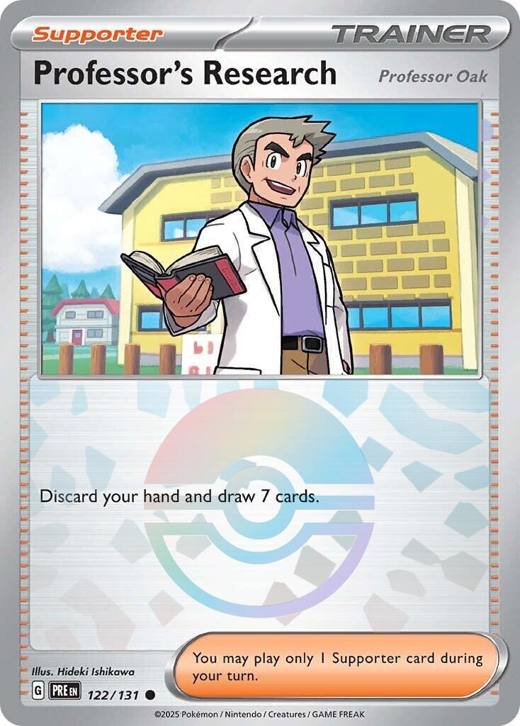 Professor's Research: Professor Oak [Poke Ball]