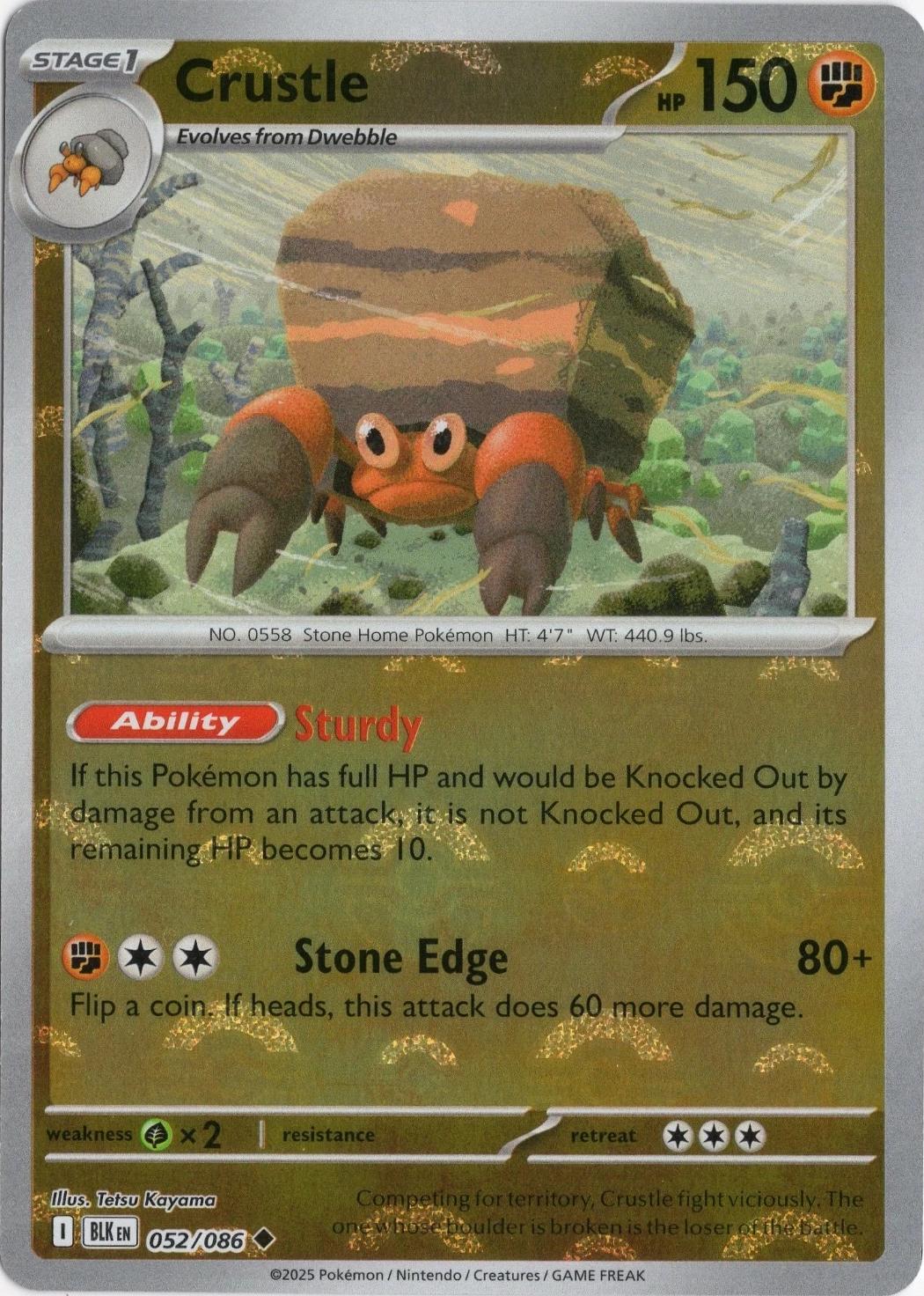 Crustle [Poke Ball]