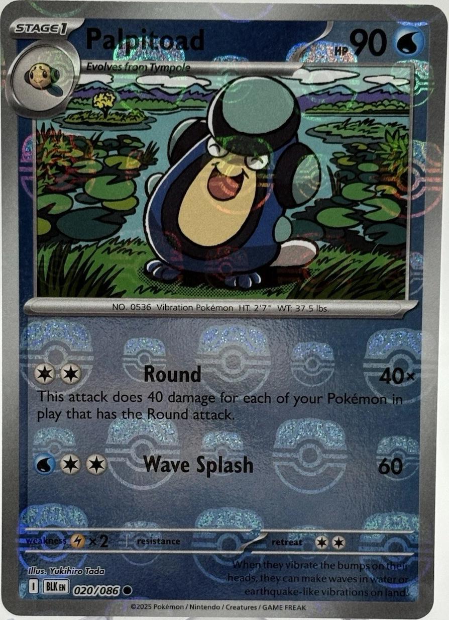 Palpitoad [Master Ball]