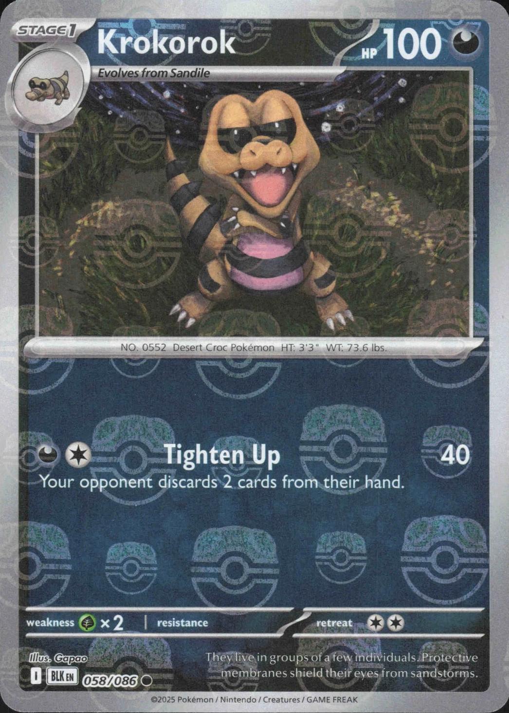 Krokorok [Master Ball]