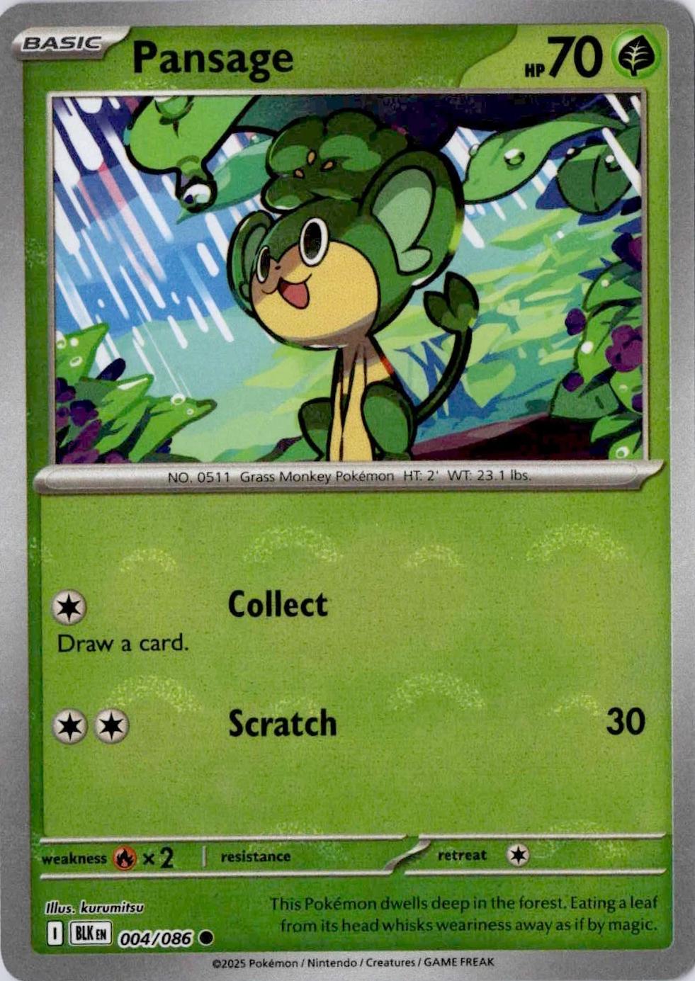 Pansage [Poke Ball]