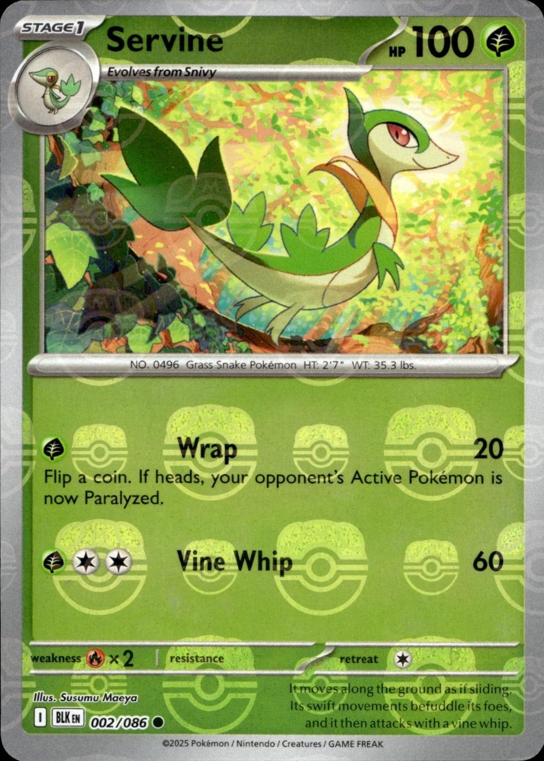 Servine [Master Ball]