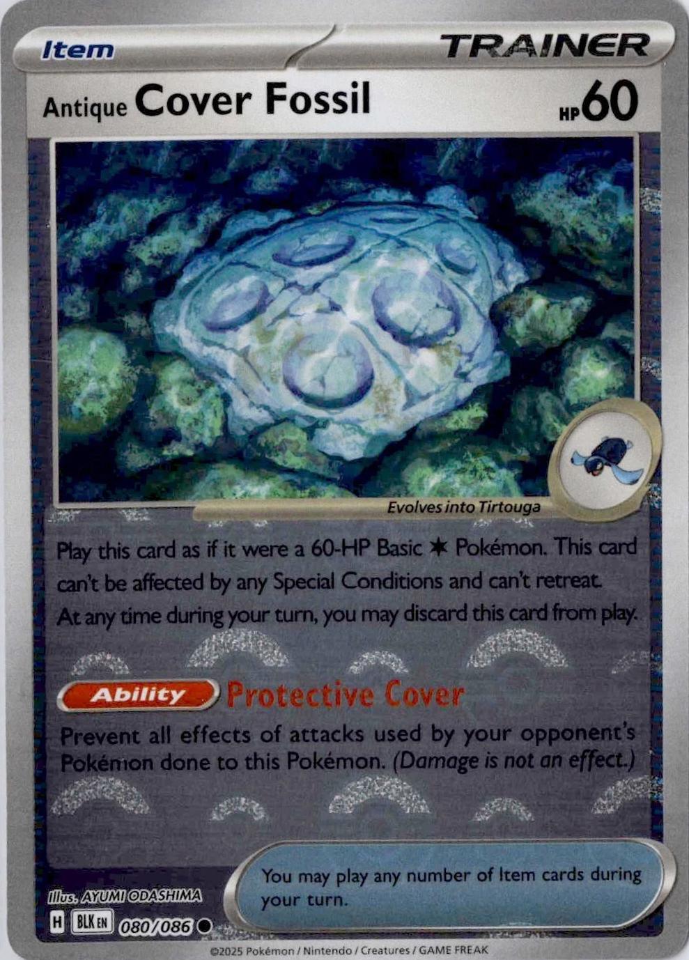 Antique Cover Fossil [Poke Ball]
