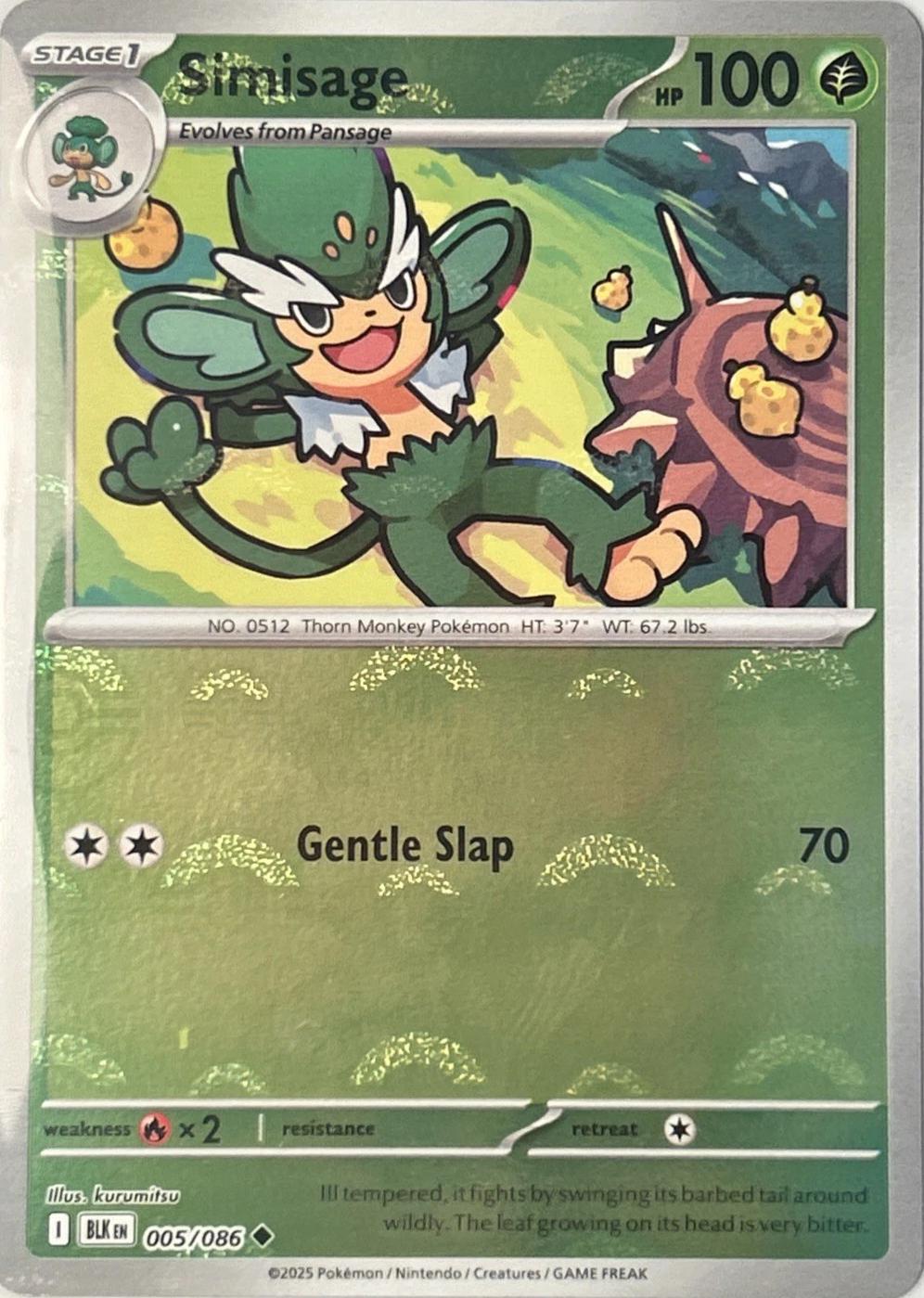 Simisage [Poke Ball]