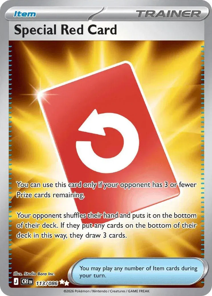 Special Red Card