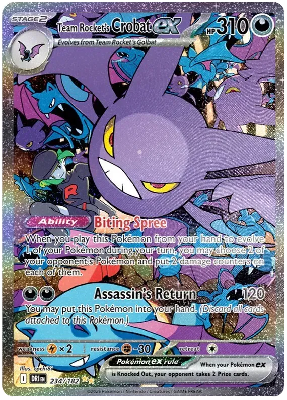 Team Rocket's Crobat ex