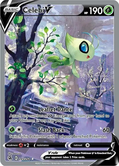 Celebi V - 245/264 - Art Rare - Fusion Strike