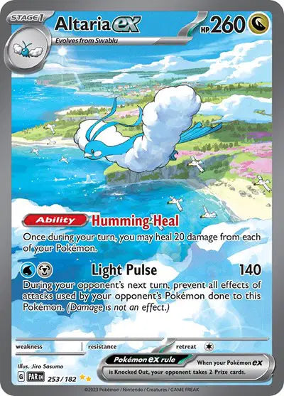 Altaria ex - 253/182 - Special Illustration Rare - Paradox Rift