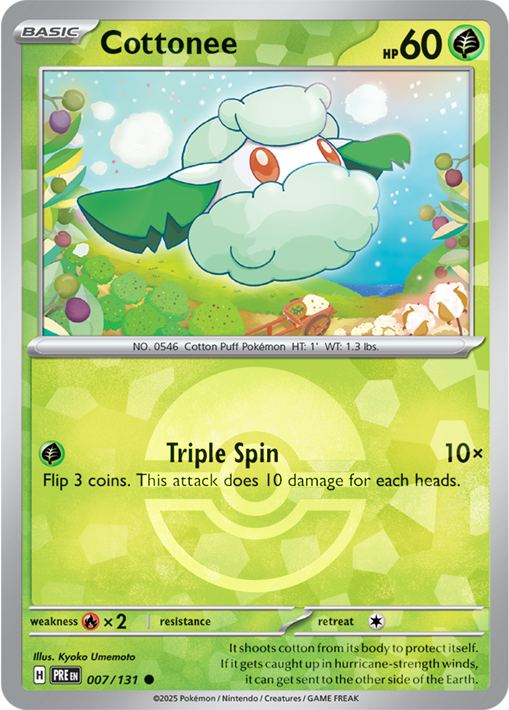 Cottonee [Poke Ball]