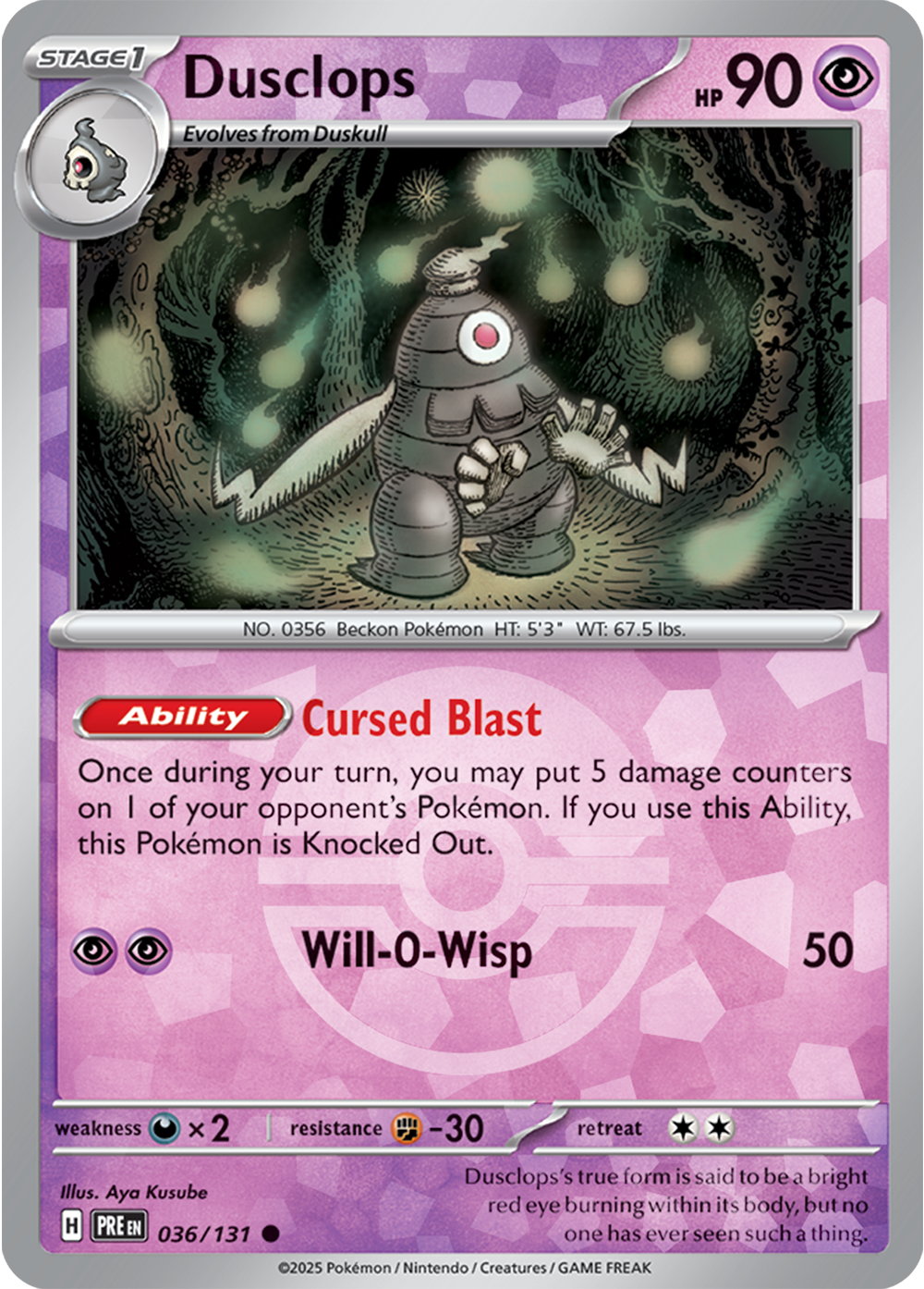Dusclops [Poke Ball]