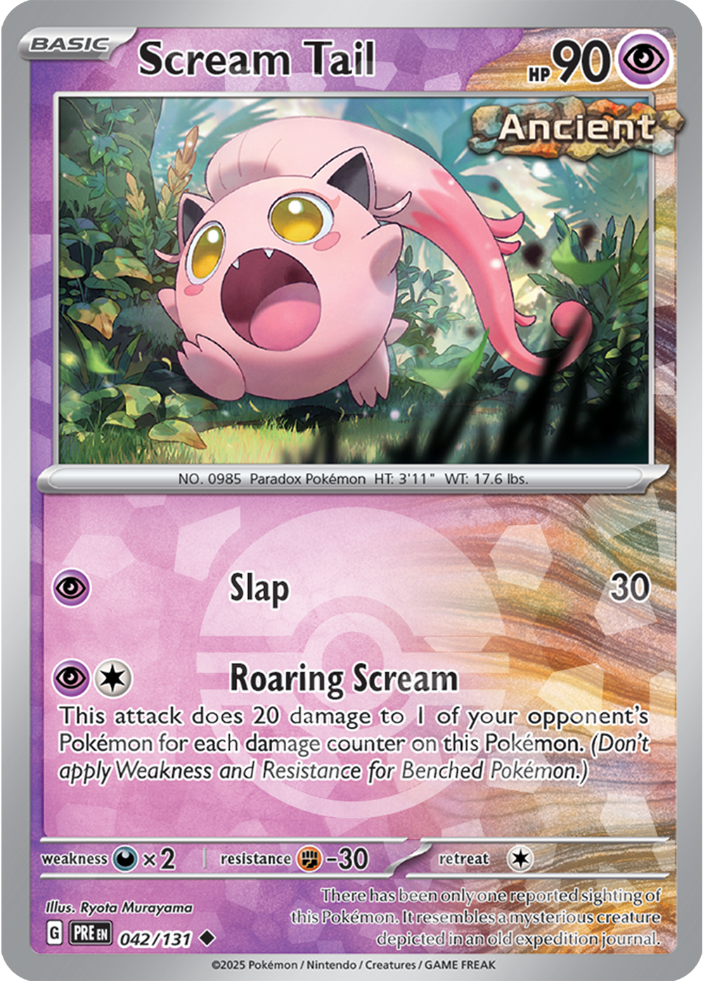 Scream Tail [Poke Ball]