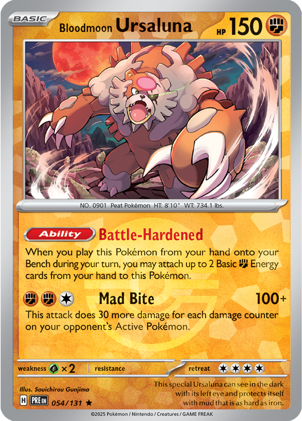 Bloodmoon Ursaluna [Poke Ball]