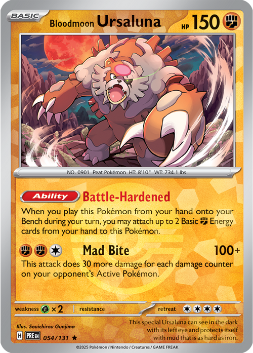 Bloodmoon Ursaluna [Poke Ball]
