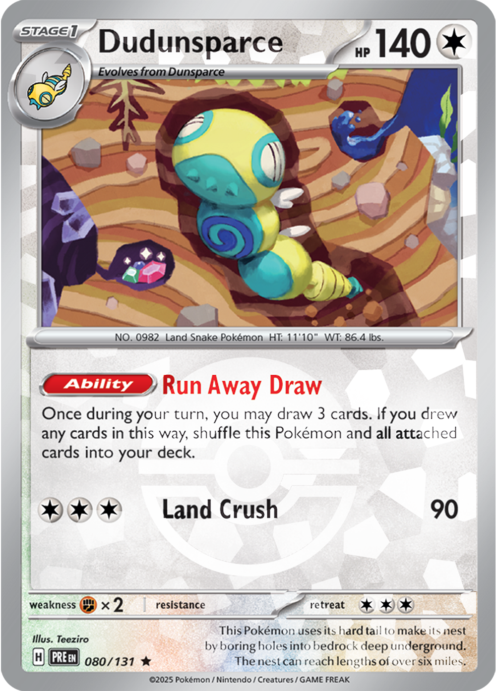 Dudunsparce [Poke Ball]