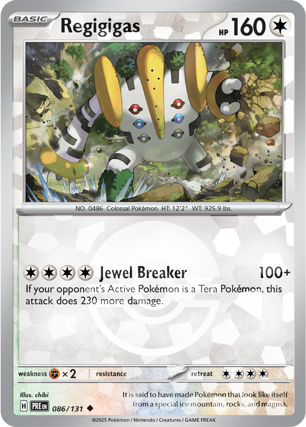 Regigigas [Poke Ball]