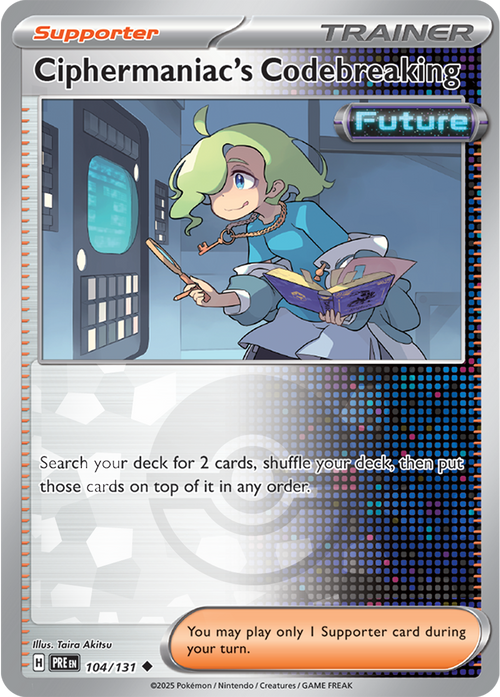 Ciphermaniac's Codebreaking [Poke Ball]