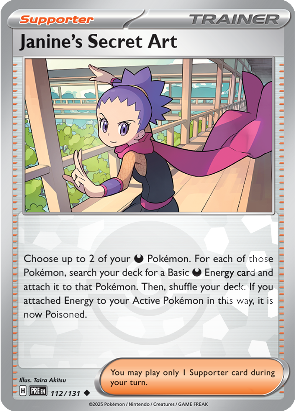 Janine's Secret Art [Poke Ball]