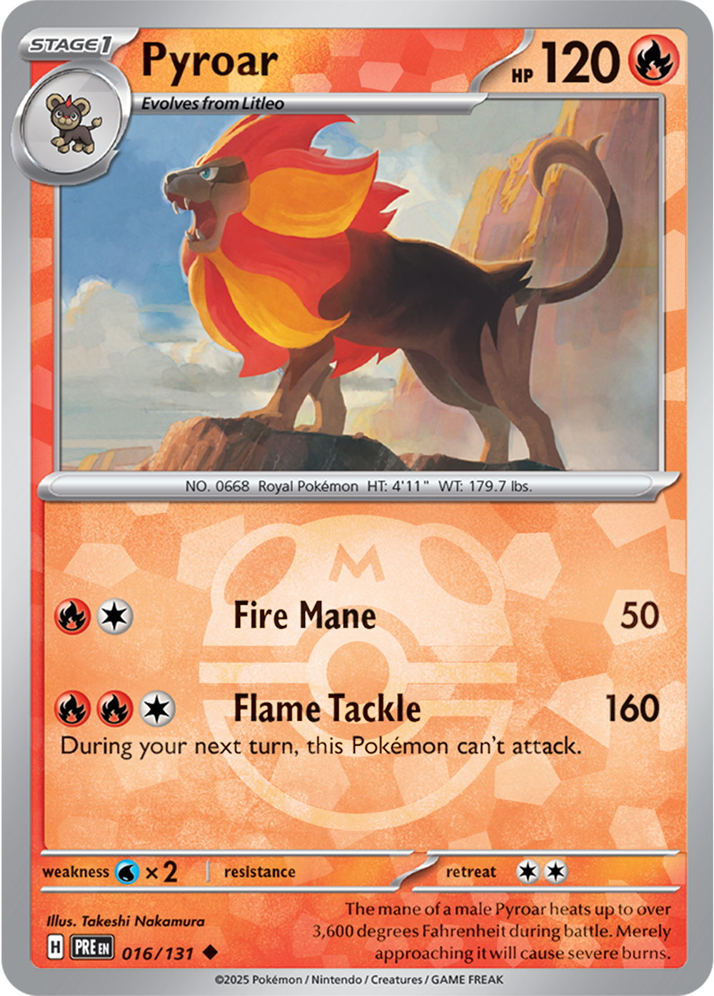 Pyroar [Master Ball]