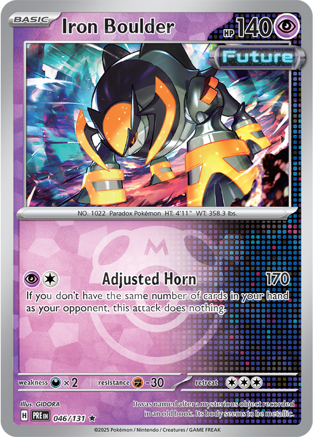 Iron Boulder [Master Ball]
