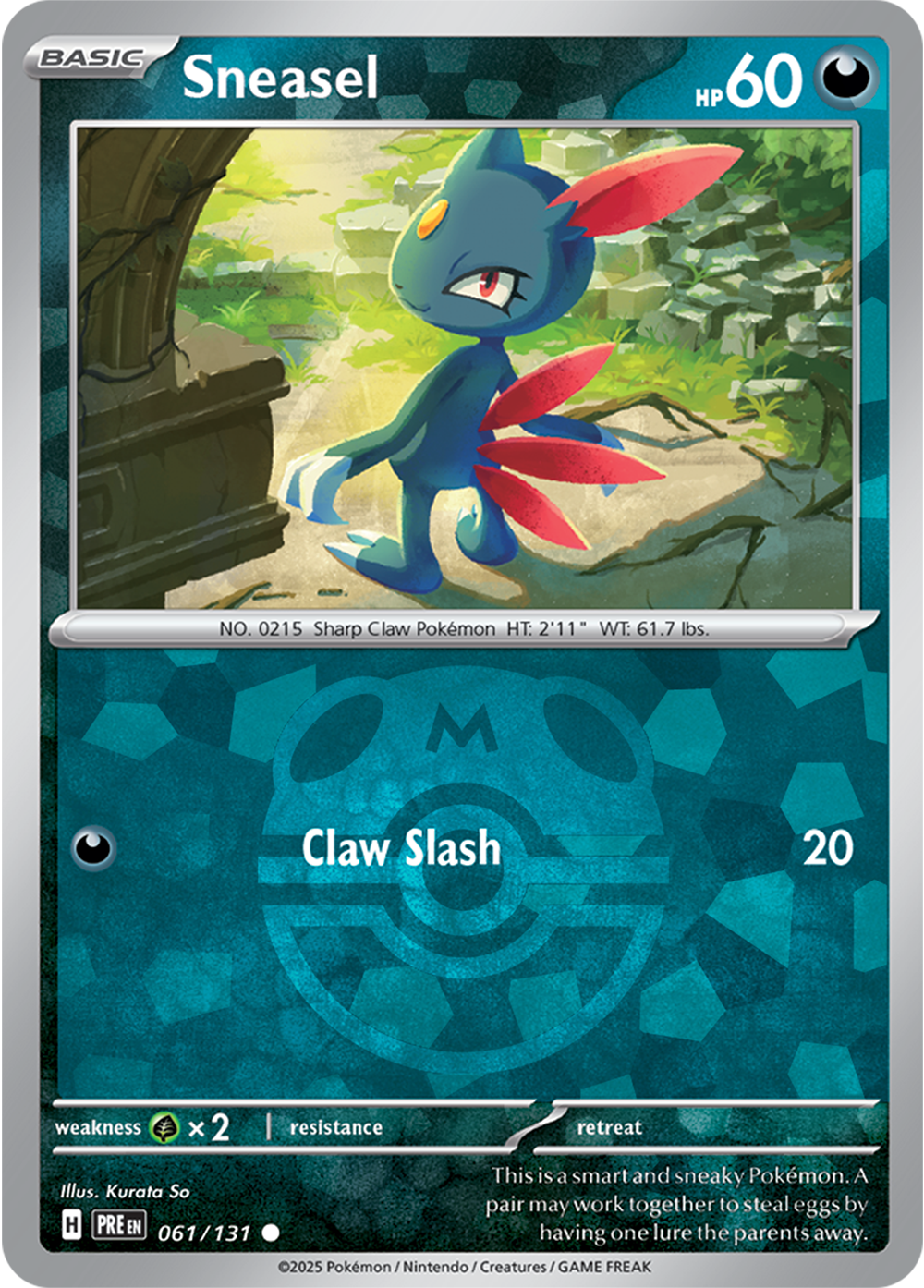 Sneasel [Master Ball]