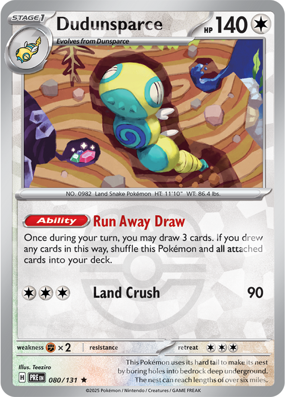 Dudunsparce [Master Ball]