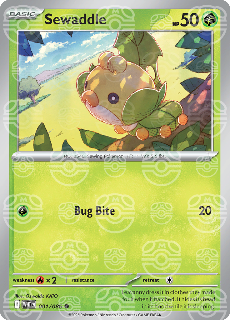 Sewaddle [Master Ball]