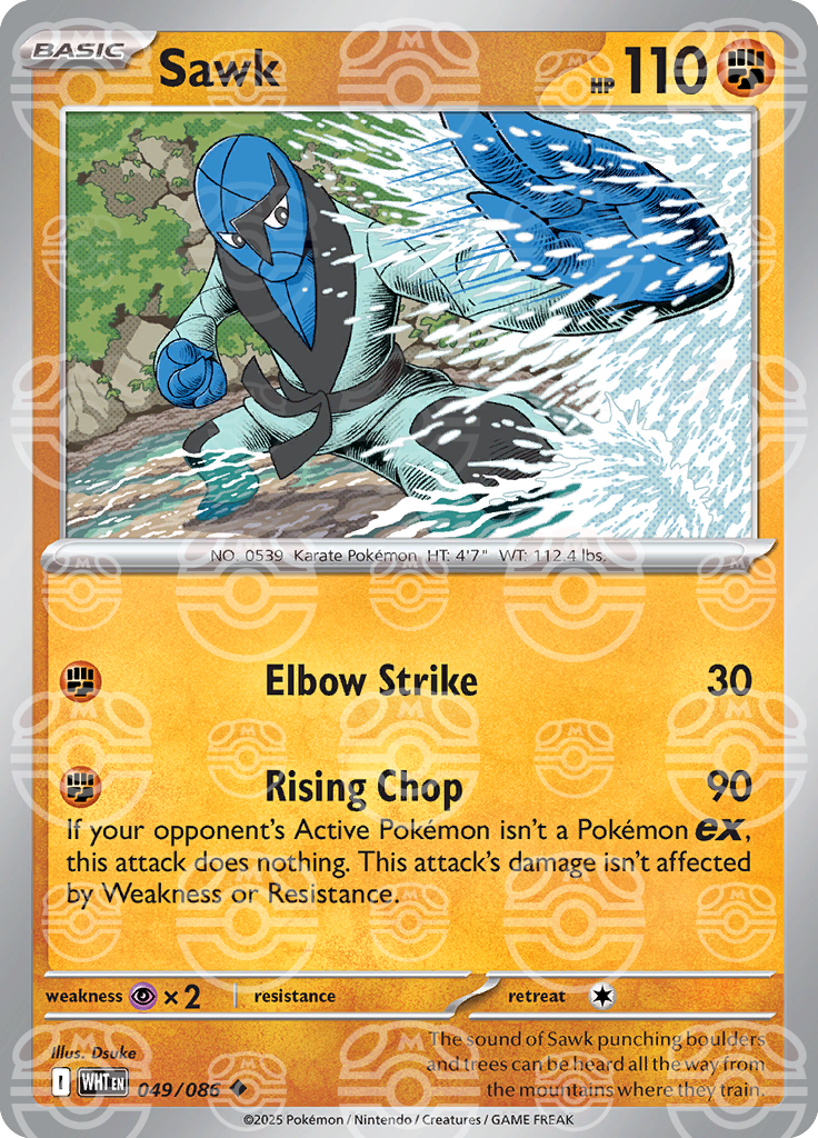 Sawk [Master Ball]