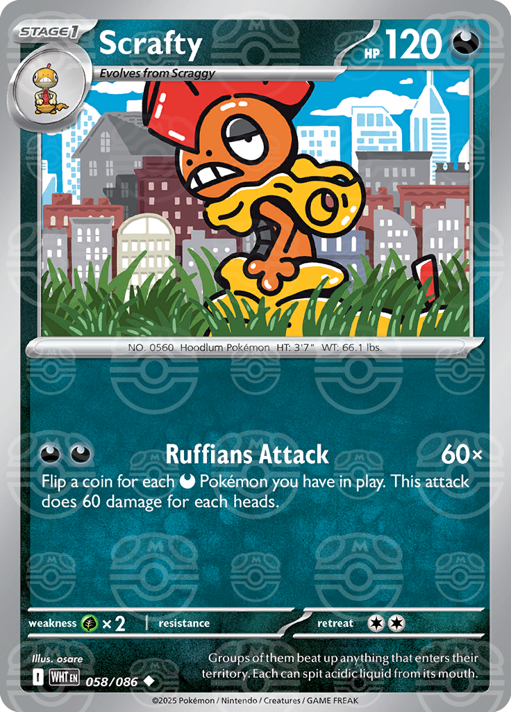 Scrafty [Master Ball]