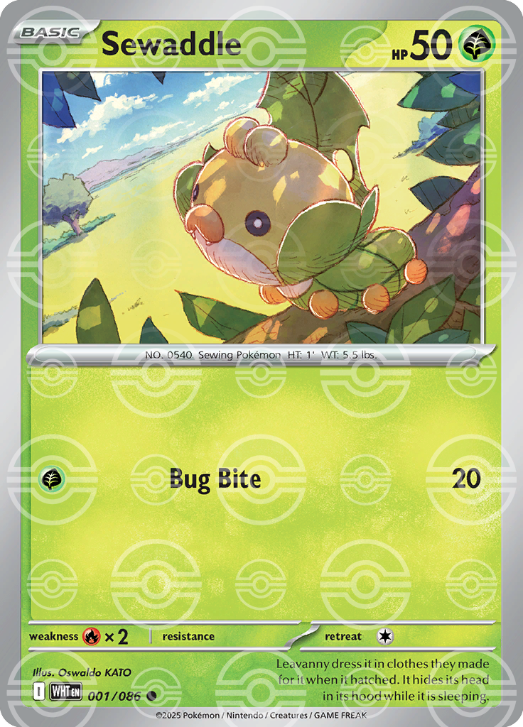 Sewaddle [Poke Ball]