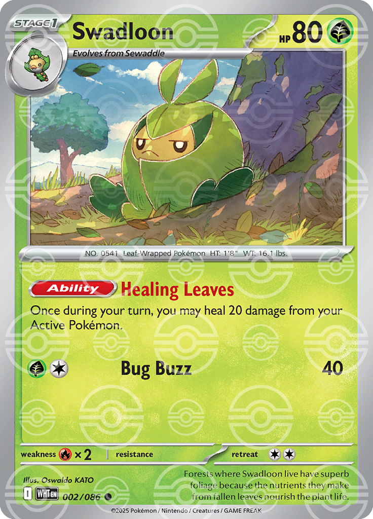 Swadloon [Poke Ball]