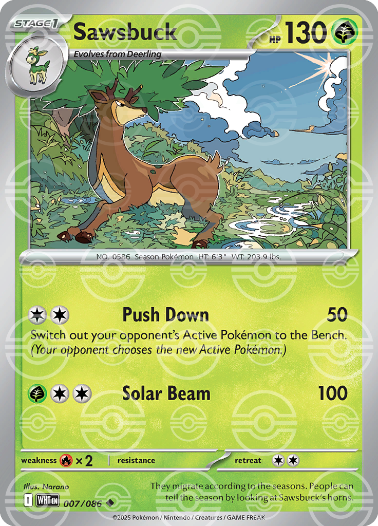 Sawsbuck [Poke Ball]