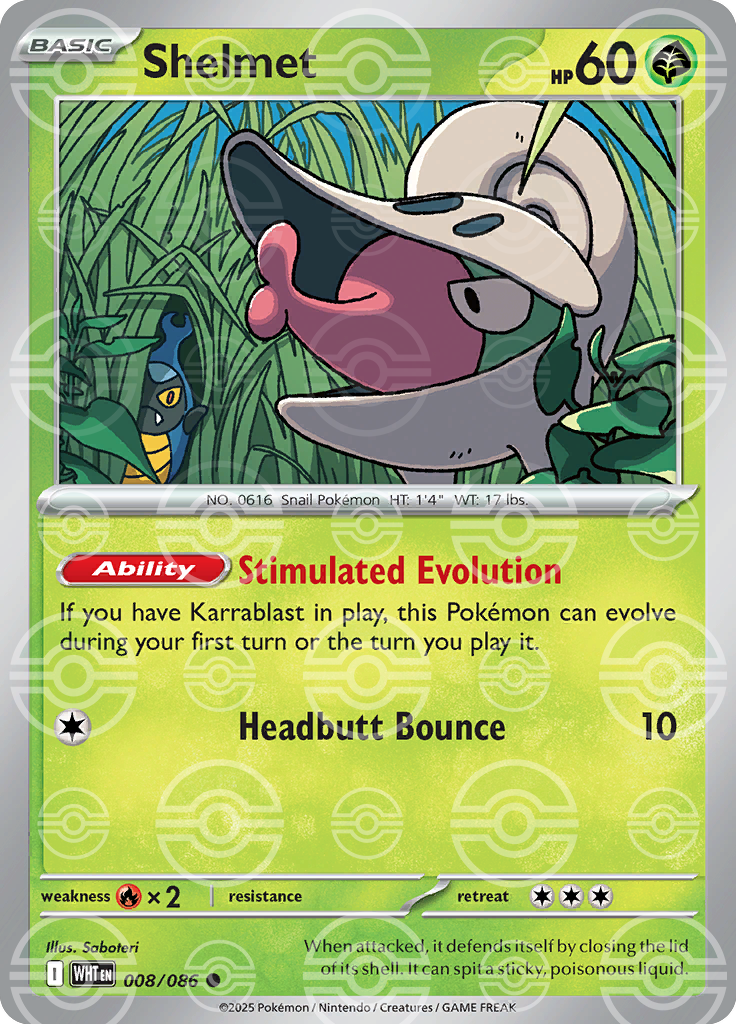 Shelmet [Poke Ball]