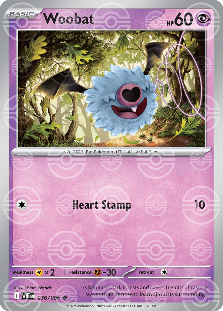 Woobat [Poke Ball]