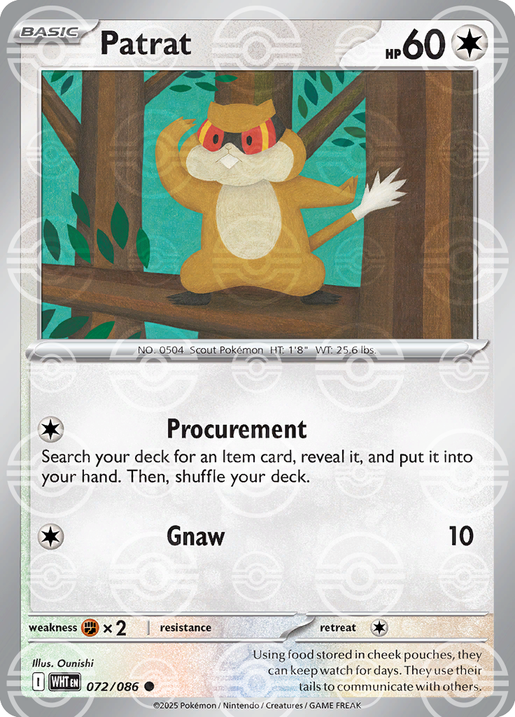 Patrat [Poke Ball]