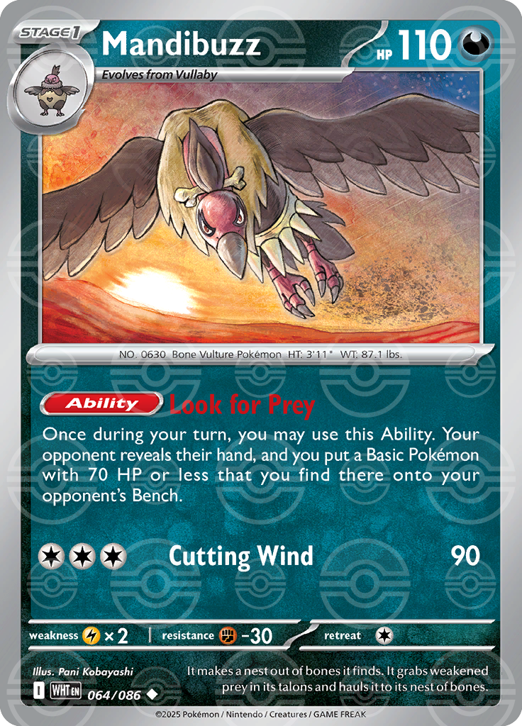 Mandibuzz [Poke Ball]